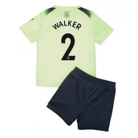 Baby Fußballbekleidung Manchester City Kyle Walker #2 3rd Trikot 2022-23 Kurzarm (+ kurze hosen)